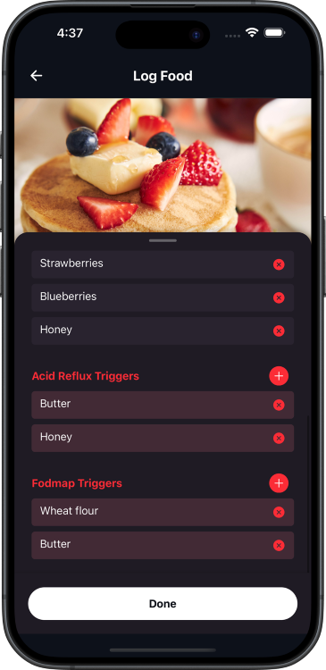 Instant ingredients & diet-risk alerts